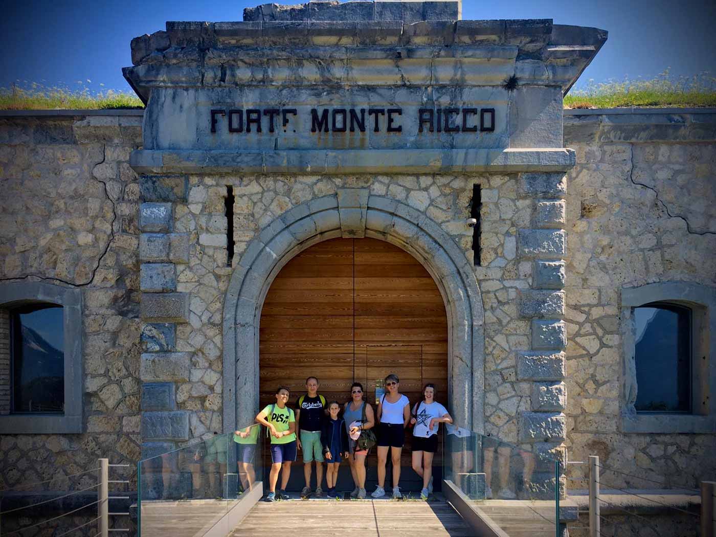 Forte di Monte Ricco - ingresso