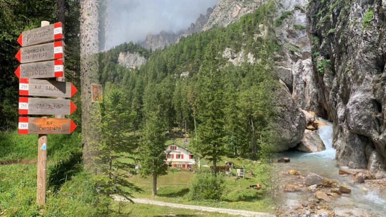 Sentiero 255 - Capanna degli Alpini e Cascata delle Pile